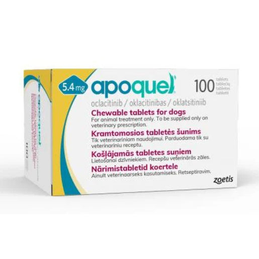 APOQUEL Chew 5.4mg 100's
