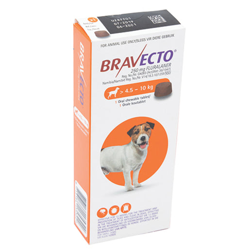 Bravecto Small Dog 4.5-10kg 1