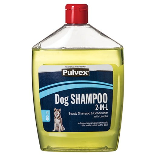 PULVEX DOG SHAMPOO 2IN1 400ML