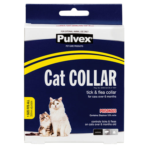 PULVEX TICK & FLEA COLLAR CATS 350MM @ 1
