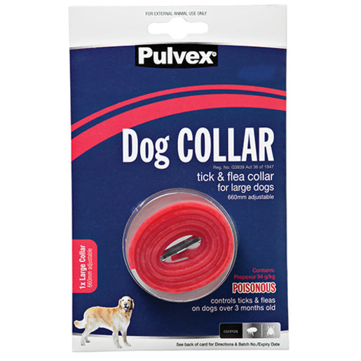 PULVEX TICK & FLEA SPOT DOG LARGE 1ML @2