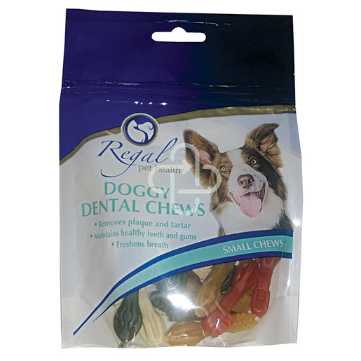 REGAL DOGGY DENTAL CHEWS SMALL 80G @20