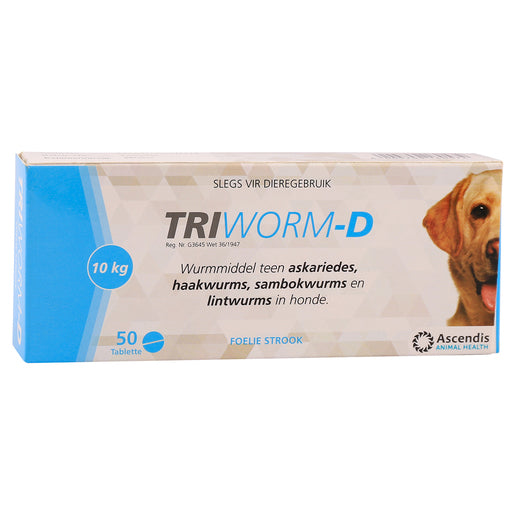 TRIWORM-D - 50 FOIL TABLETS