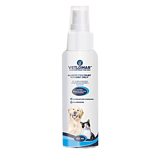 VETLOMAR ITCH RELIEF HOT SPT SPRY 150ML