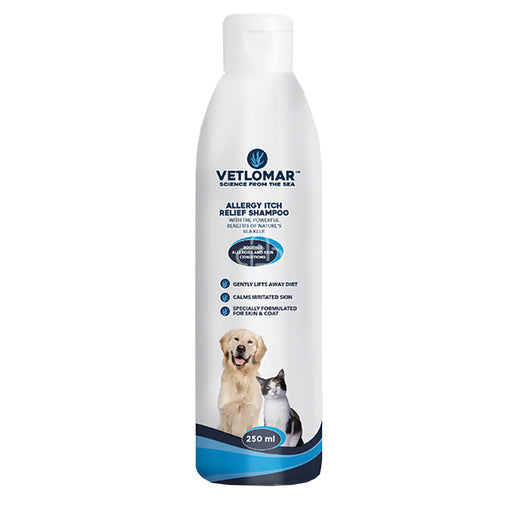 VETLOMAR ITCH RELIEF SHAMPOO 250ML